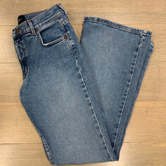 Vintage 90s l.e.i flare jeans, great condition - Picture 10 of 15